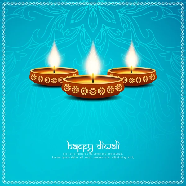 Religious Card Design For Diwali Festival Stock Vector C Creativehat 48955085