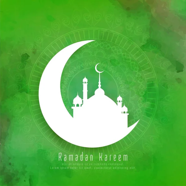 Abstrato Ramadã Kareem fundo islâmico —  Vetores de Stock
