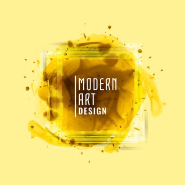 Suluboya modern sanat parlak arka plan