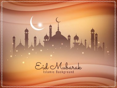 Soyut Islam Festivali dini arka plan