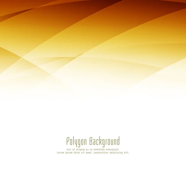 Abstrakt elegant ljus polygon design dekorativ bakgrund — Stock vektor
