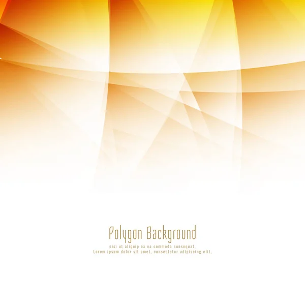 Abstrait lumineux polygone design fond élégant — Image vectorielle