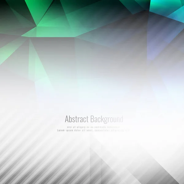 Abstrakt eleganta polygonal bakgrund — Stock vektor