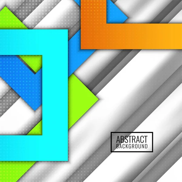 Abstrakte moderne geometrische Form Hintergrund — Stockvektor