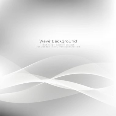 Soyut dalga grisi arka plan