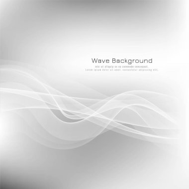 Soyut dalga grisi modern arka plan