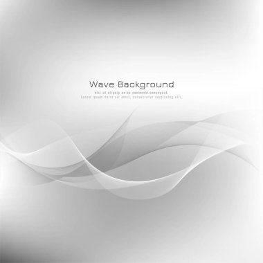 Soyut dalga grisi arka plan