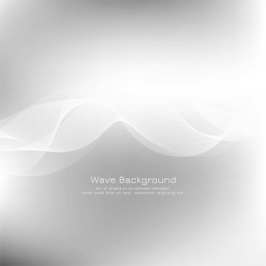 Soyut dalga grisi modern arka plan