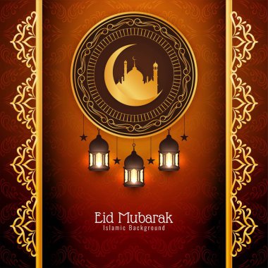 Eid Mubarak İslam festival arka plan