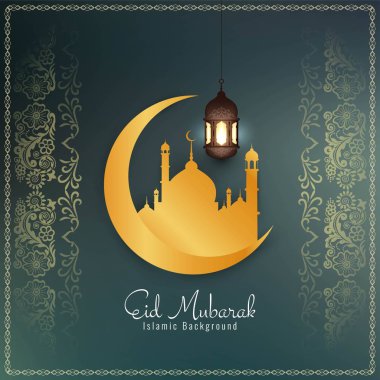 Soyut İslam Bayram Mübarek zarif arka plan