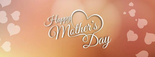 Piękny stylowy design Happy Mother's Day banner — Wektor stockowy