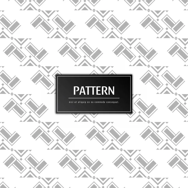 Abstract pattern design background vector — Stock Vector