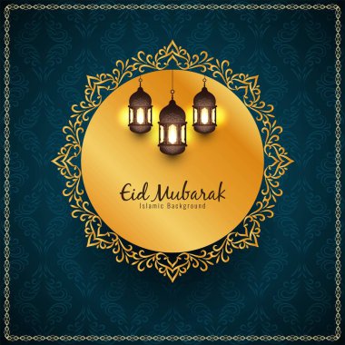 Soyut dini Eid mübarek Islam arka plan