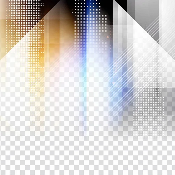 Abstrakte geometrische transparente Hintergrund — Stockvektor