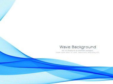 Soyut dinamik mavi dalga arka plan