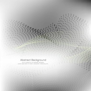 Soyut noktalı dalga griarka planı