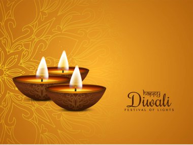 Soyut Mutlu Diwali zarif dini geçmişi