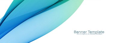 Modern stil dalga tasarım sancak vektörü