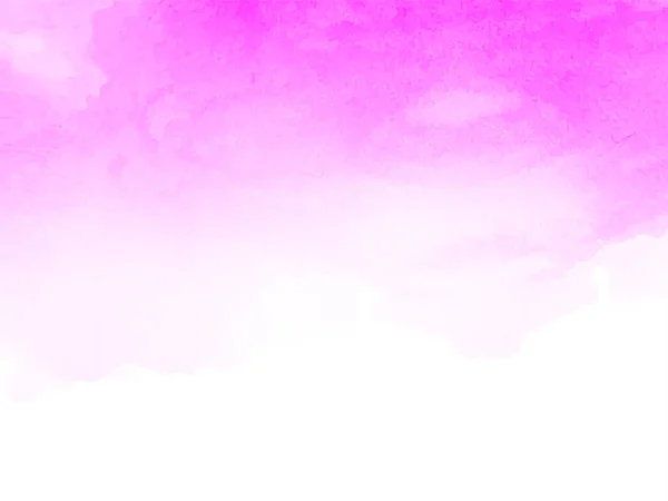 ピンクの水彩のデザインのテクスチャ装飾的な背景ベクトル — ストックベクタ