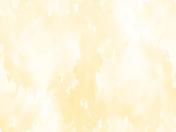 Brilhante Suave Amarelo Aquarela Textura Fundo Vetor — Vetor de Stock