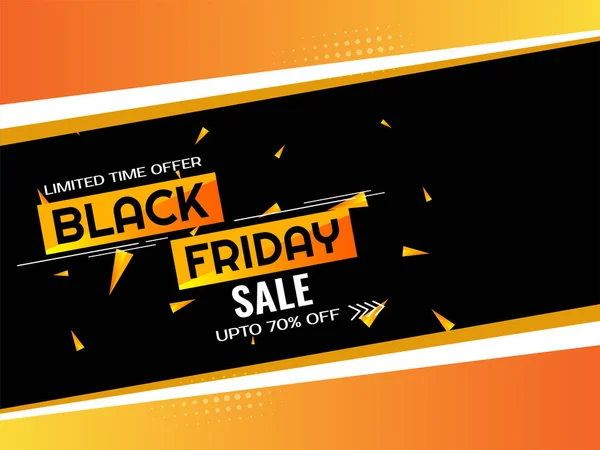 Black friday sale promotion background vector