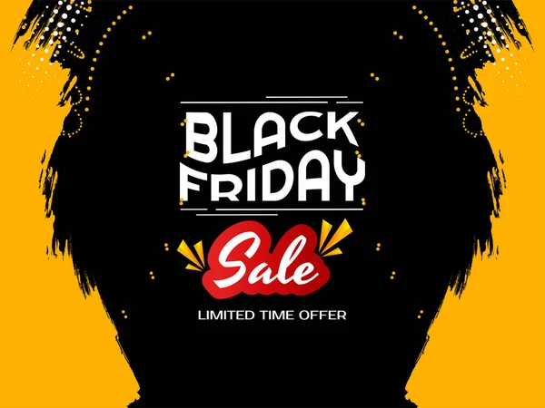 Black friday sale promotion background design vector