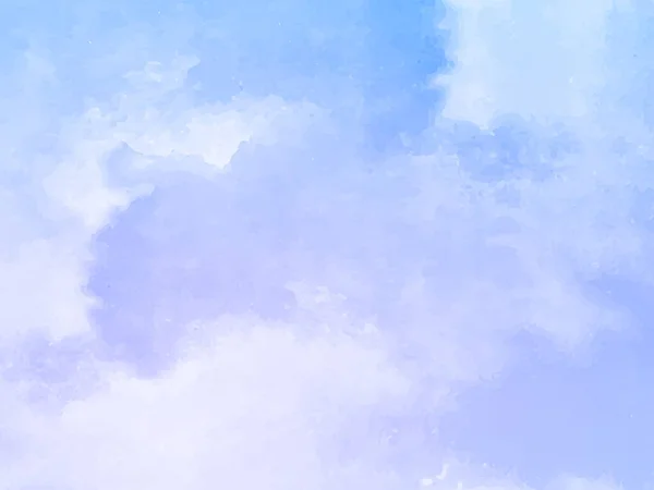 柔らかい紫色の水彩のテクスチャの背景ベクトル — ストックベクタ