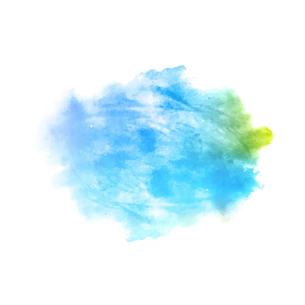 Синій Акварельний Сплеск Плями Дизайн Фон Вектор — стоковий вектор