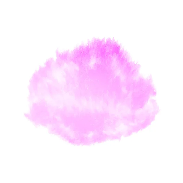 Aquarelle Rose Doux Splash Tache Conception Fond Vecteur — Image vectorielle