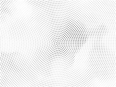 Zarif dairesel yarım ton tasarımı modern arkaplan vektörü