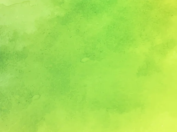 Moderno Verde Aquarela Textura Design Fundo Vetor — Vetor de Stock