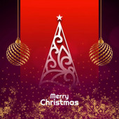 Stylový Veselé Vánoce dekorativní pozadí vektor