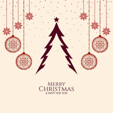 Mutlu noel festivali kutlama arka plan vektörü