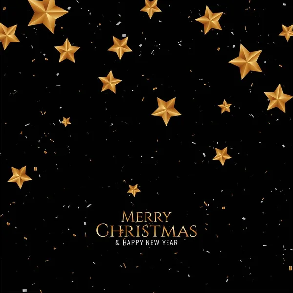 Merry Christmas Elegant Beautiful Background Vector — Stock Vector