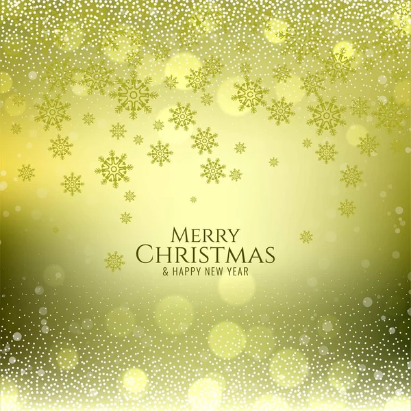 Joyeux Noël Décoratif Fond Festif Vecteur — Image vectorielle