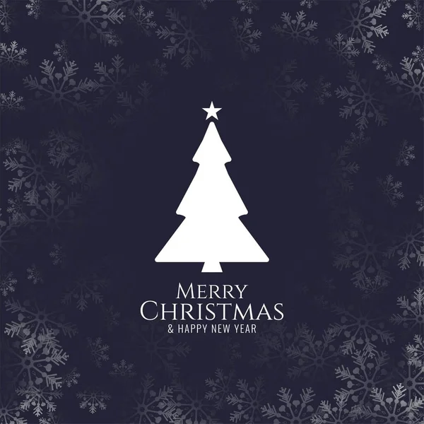 Joyeux Noël Élégant Vecteur Fond Moderne — Image vectorielle