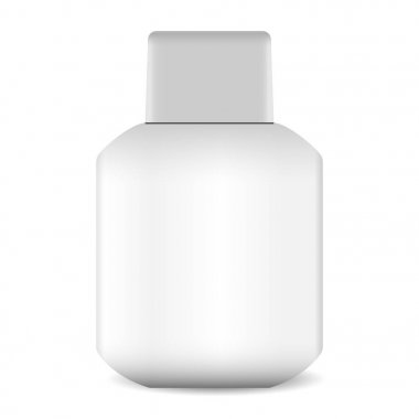 Tıraş losyonu veya balsam şişesi illüstrasyonu