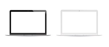 Siyah beyaz versiyon Laptop pc seti beyaz lcd