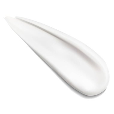 Kozmetik krem dokusu. Beyaz İngiliz felci modeli. Gerçekçi güzellik ürünü fırıl fırıl dönüyor. Sütlü krema. Kremalı diş macunu lekesi grafiği. Makyaj önleyici ya da nemlendirici serpinti.