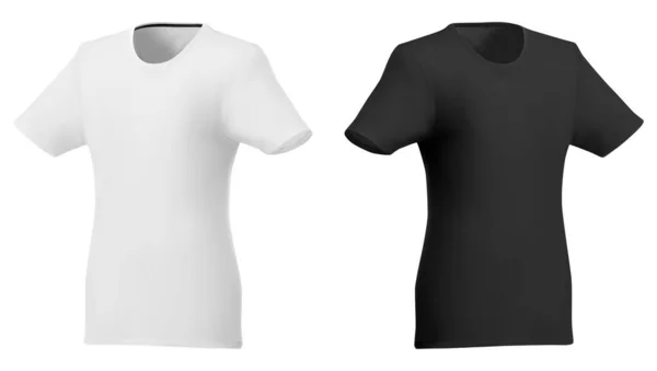 Vector Polo Sjabloon Shirt Met Korte Mouwen Model Realistisch Design — Stockvector