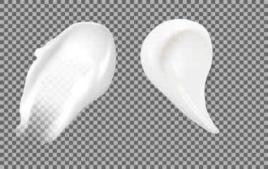 Kozmetik krem lekesi. Doku vuruşu. Gerçekçi köpük, losyon nemlendirici sıçrama örneği. Sabun maketi, tıraş köpüğü ya da güneş kremi. Cilt kremi kıvrılır. Sağlıklı maske