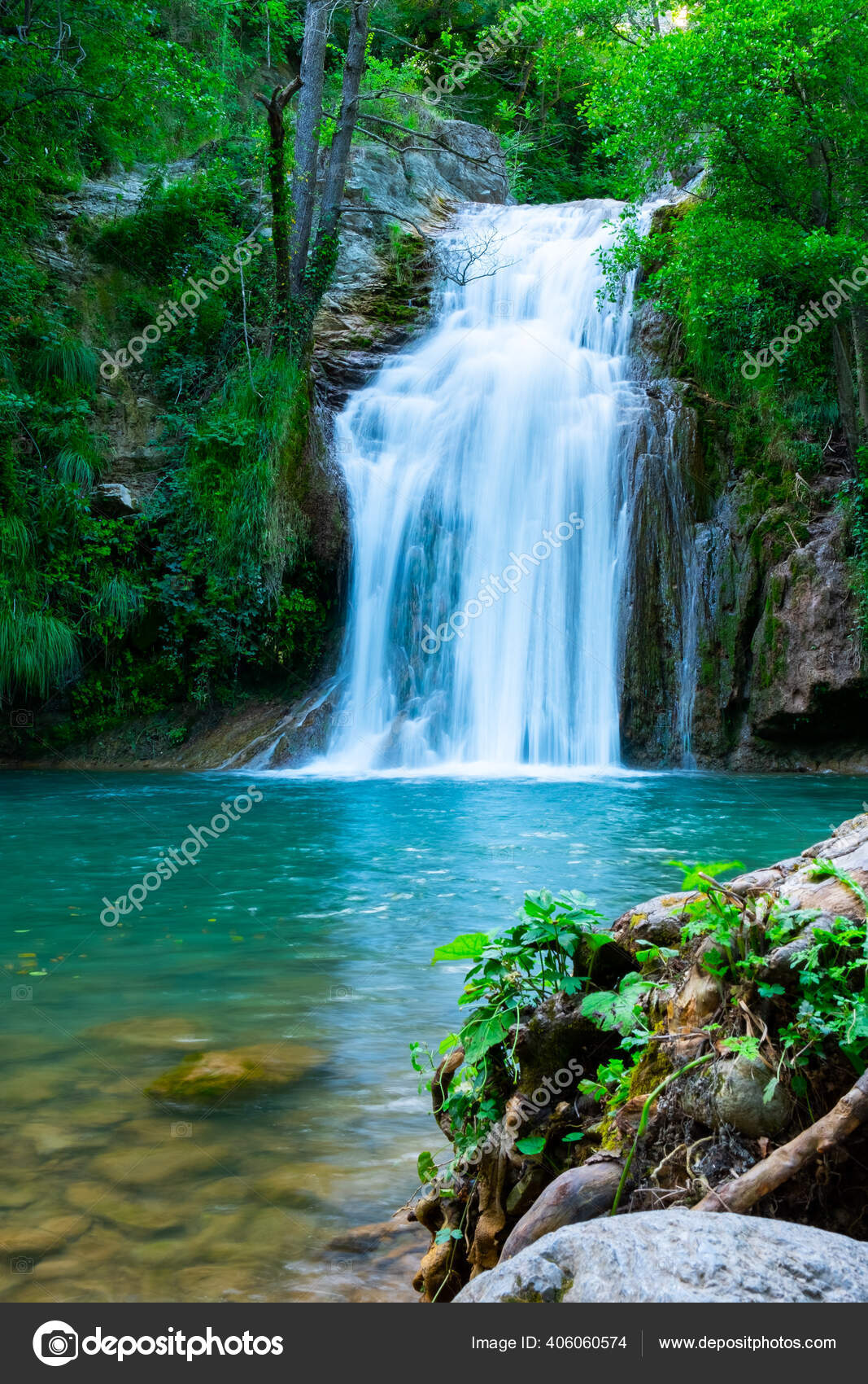 Waterfall In Forest Photos, Download The BEST Free Waterfall In Forest  Stock Photos & HD Images
