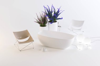 stüdyo banyo koltuklar ile