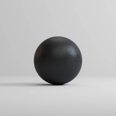 Doku ile stüdyoda siyah bir arka plan üzerinde Taş