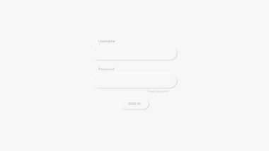 Giriş arka planında parola kutusunun arayüzü. Çevrimiçi Kullanıcı adı ve Parolalar. Şablon veya örnek