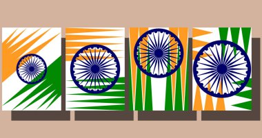 Modern soyut Kapak Tasarımı bir dizi . Dekorasyon sunumu, broşür, katalog, poster, kitap, dergi vb için Kapak Tasarım şablonu.