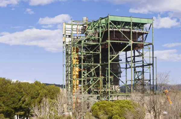 Démantèlement de la centrale thermique de Cubelles — Photo