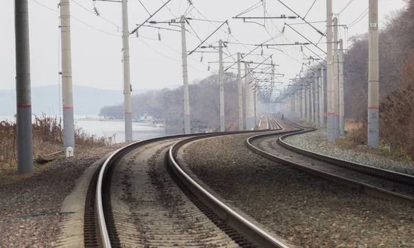 Trans-Siberian Railway in Vladivostok