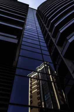 Yalta'da yüksek katlı bir binanın dış