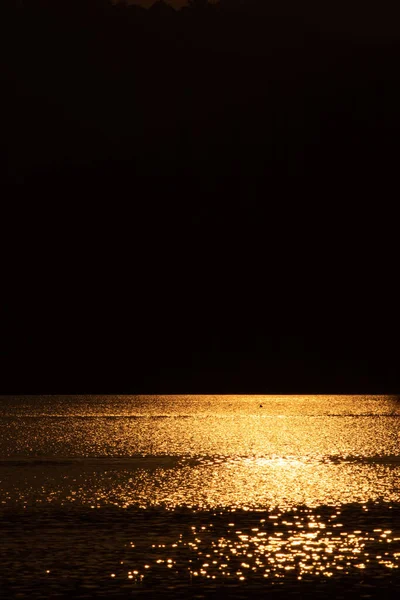 Reflected Sun Light Wather Sea — стоковое фото